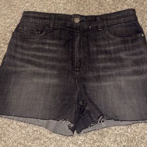 Lee relaxed fit high rush denim shorts